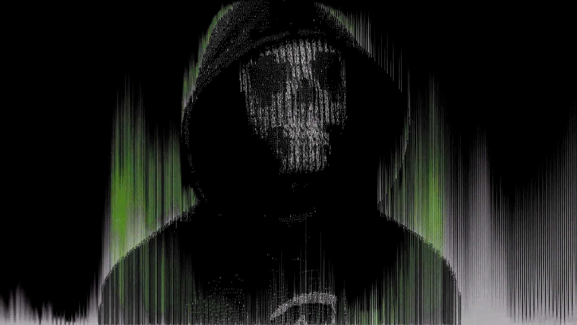 Glitched_ Hacker_ Profile Wallpaper