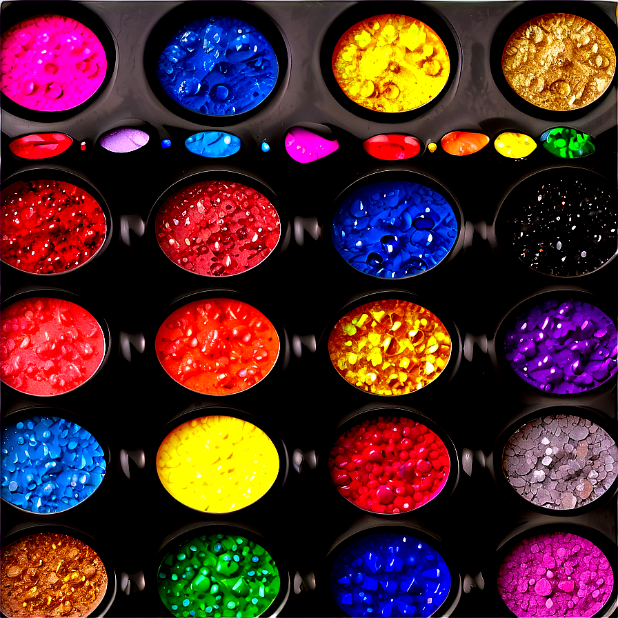 Glitter Art Palette Png 84 PNG