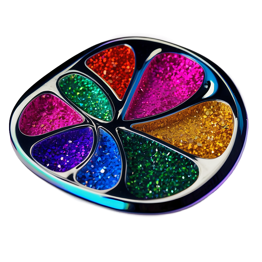 Glitter Art Palette Png Evq PNG