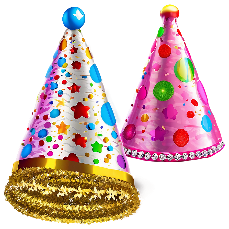 Download Glitter Birthday Hat Png 95 | Wallpapers.com