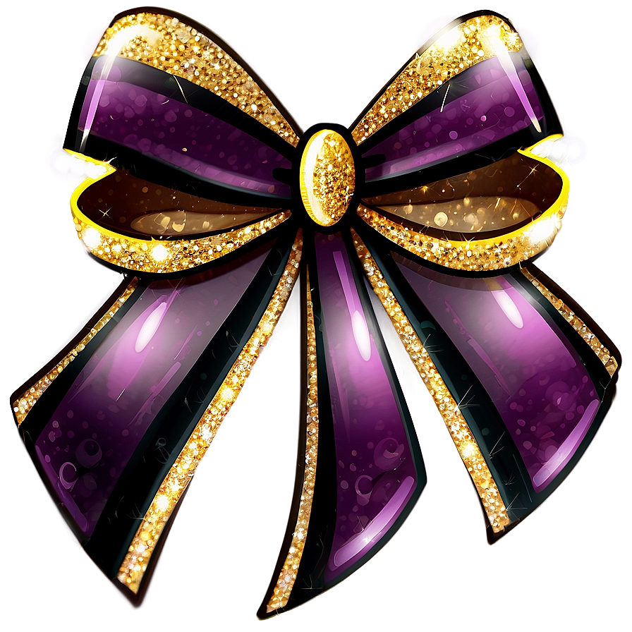 Glitter Bow Png 34 PNG