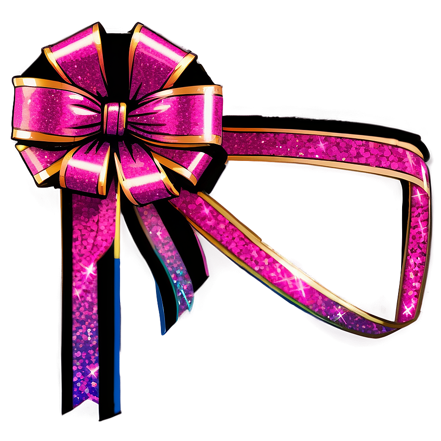 Glitter Bow Png 73 PNG