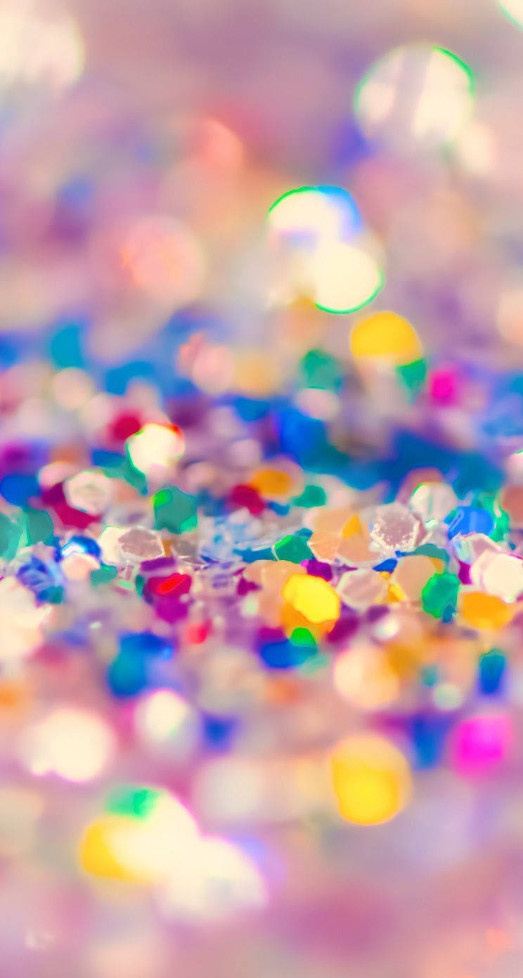 Glitter Colorful Iphone 5s Wallpaper