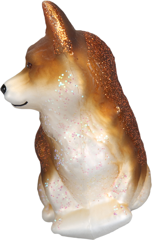 Glitter Corgi Figurine.png PNG