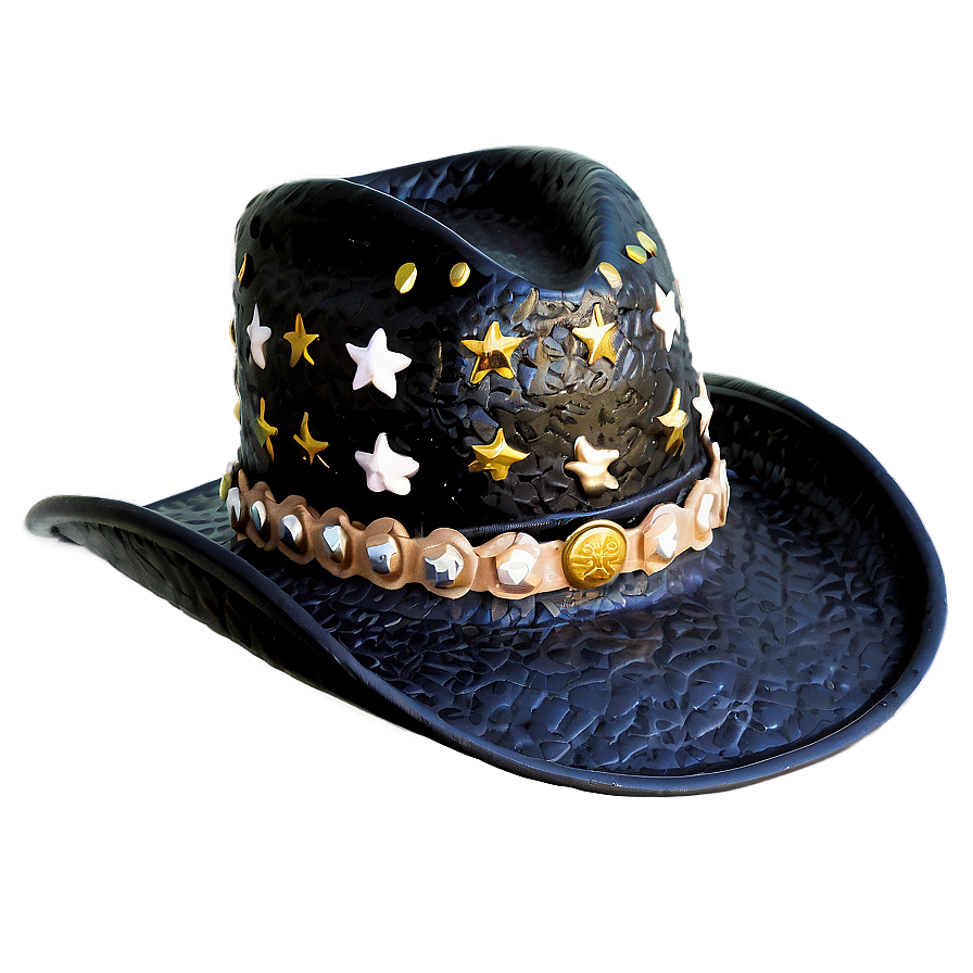 Glitter Cowboy Hat Png Gcb10 PNG