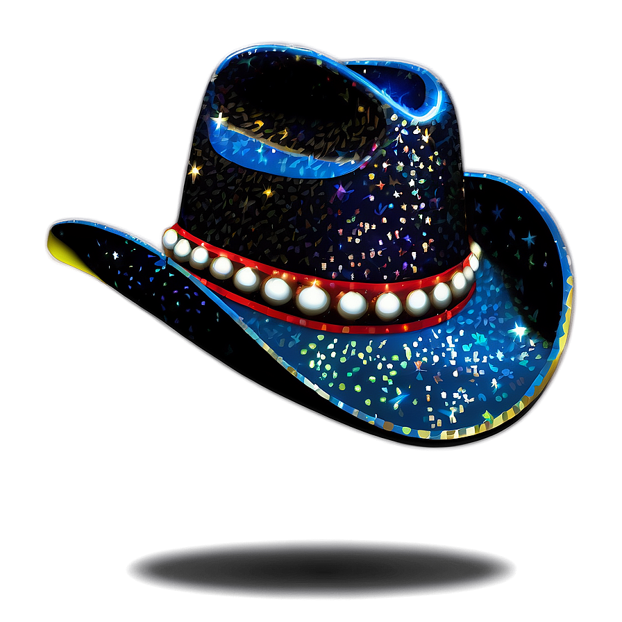 Glitter Cowboy Hat Transparent Png Mth PNG