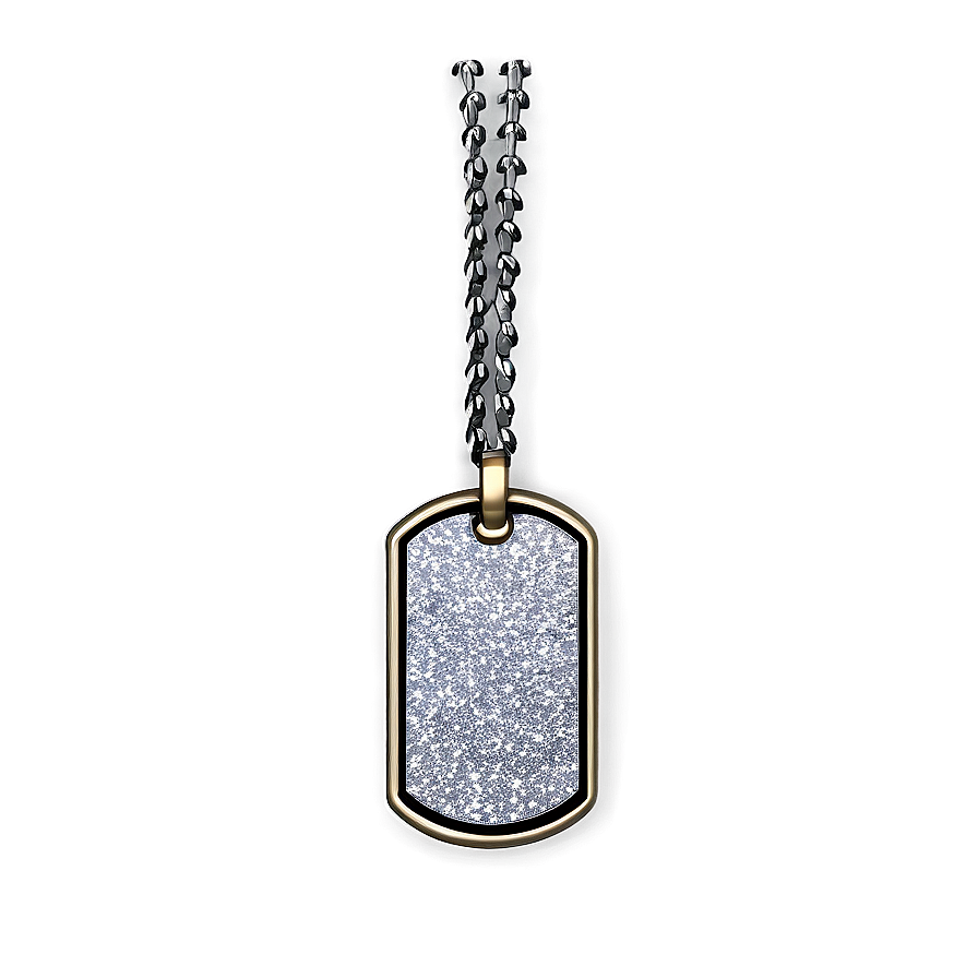 Glitter Dog Tag Png 22 PNG