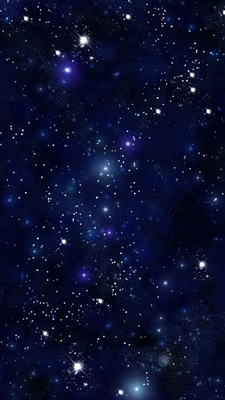 Glitter Galaxy Stars Wallpaper