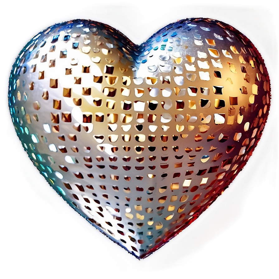 Glitter Heart Emoji Png 92 PNG