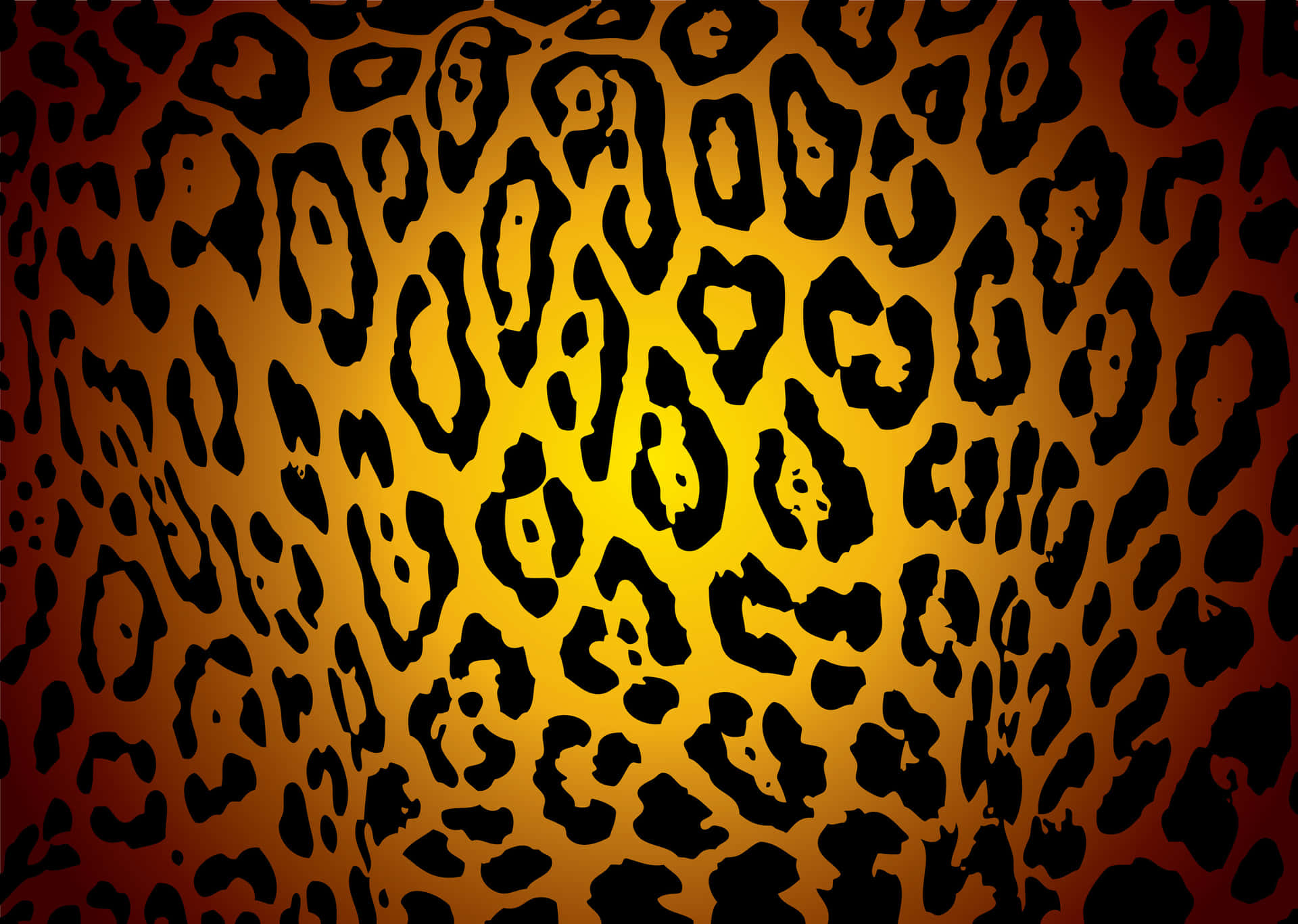 Entfessledeine Wilde Seite Mit Glitzer-leopard Wallpaper