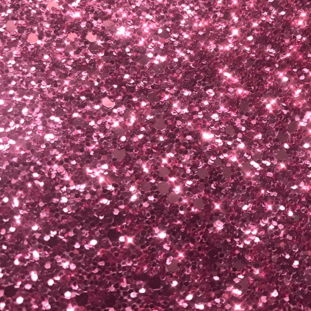 Glitter Rose Pink Background