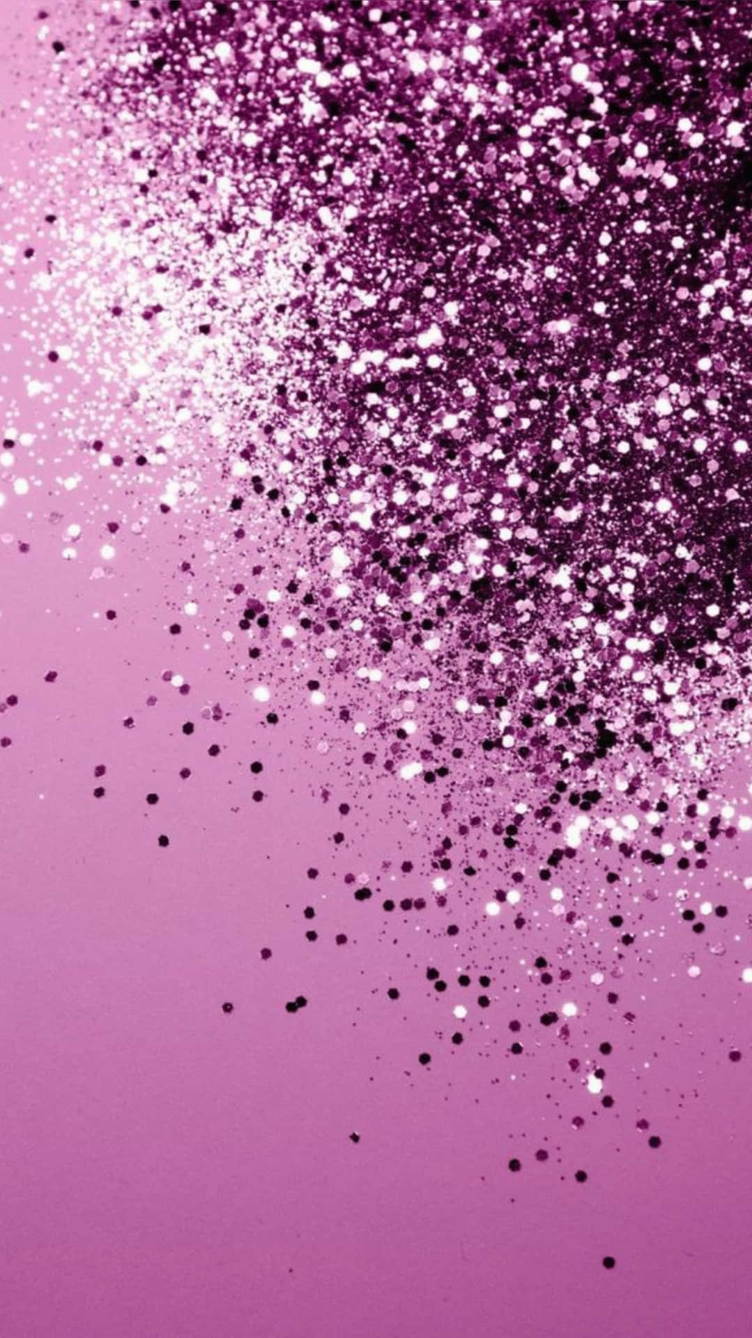 Glitter Pink And Purple Aesthetic Background
