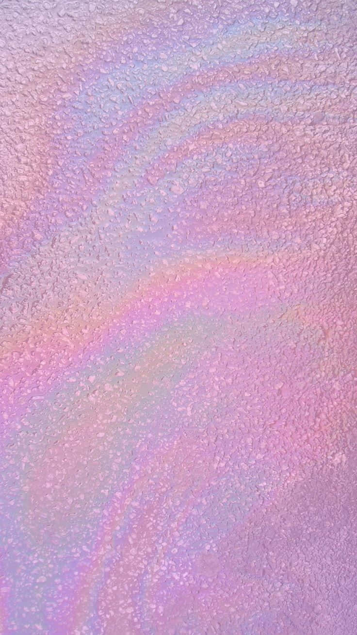 Glitter Pink Pastel Hologram Background