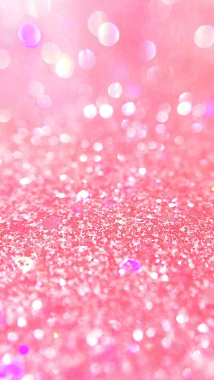 Glitter Pink Princess Style Background