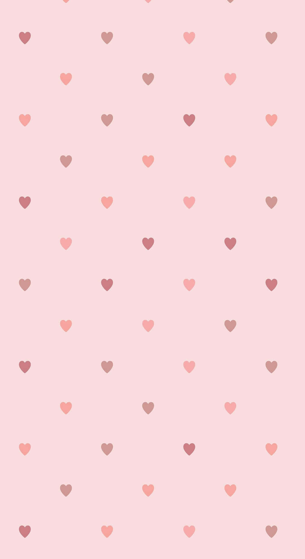Show your love theme with Glitter Pink Hearts Wallpaper