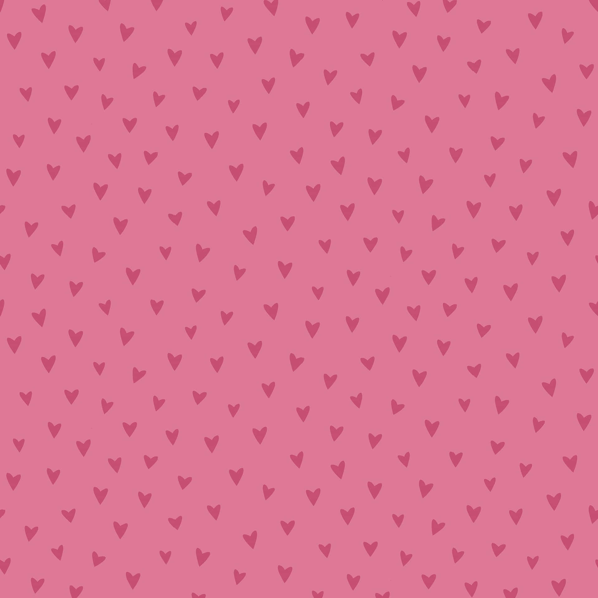 A Pink Background With Hearts On It Wallpaper
