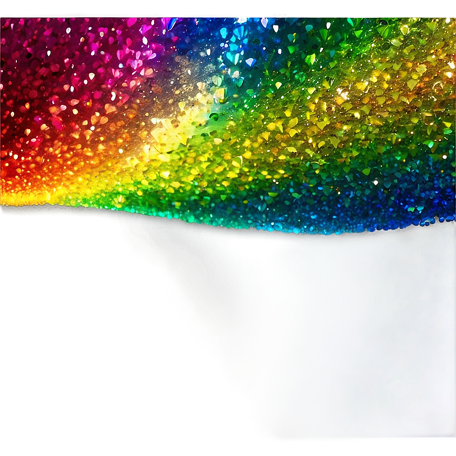 Glitter Rainbow Overlay Png 04292024 PNG