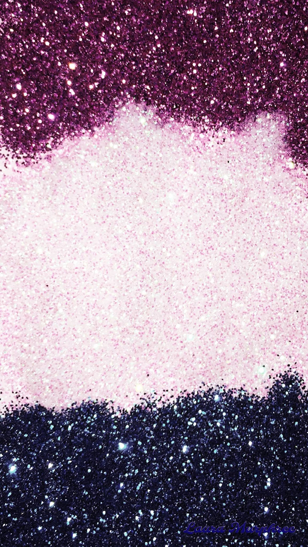 Shine brightly with this sparkly glitter wallpaper Wallpaper
