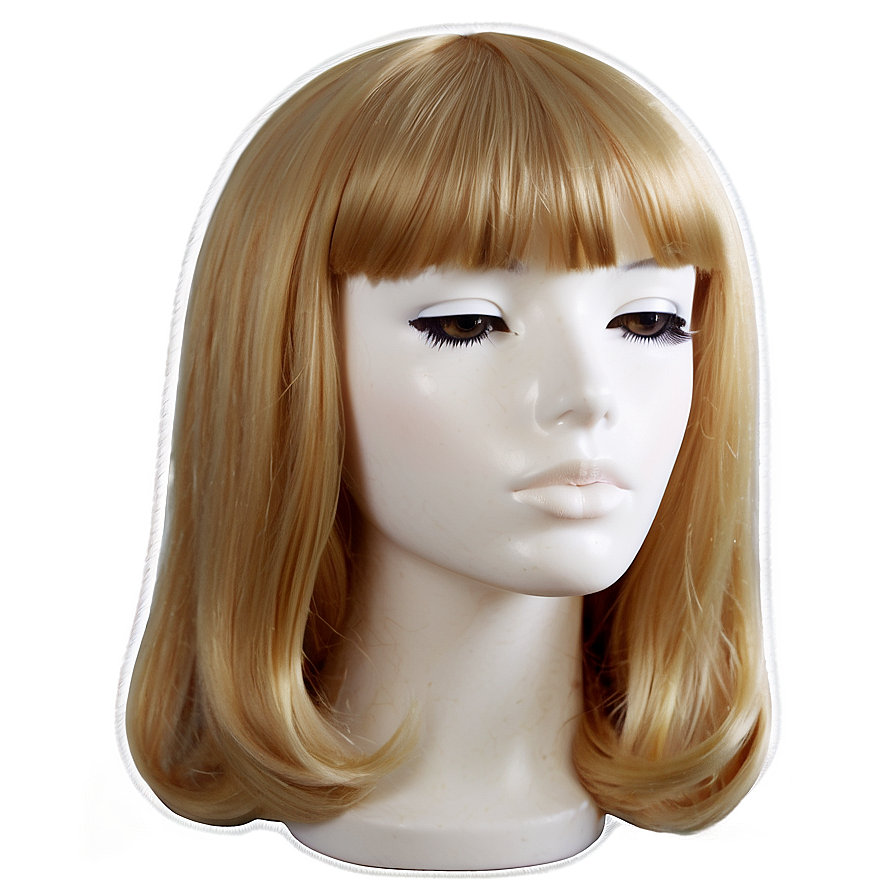 Glitter Wig Png 05252024 PNG