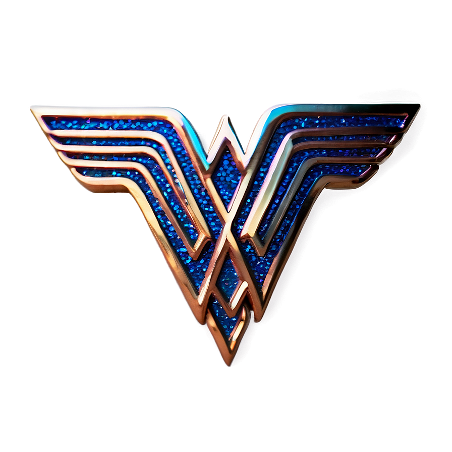 Download Glitter Wonder Woman Logo Png Dyn25 