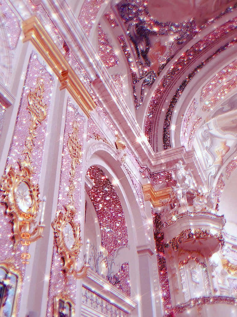 Glittering Baroque Architecture Wallpaper