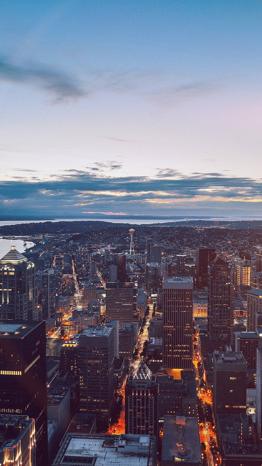 Glittering City Of San Francisco Iphone Wallpaper