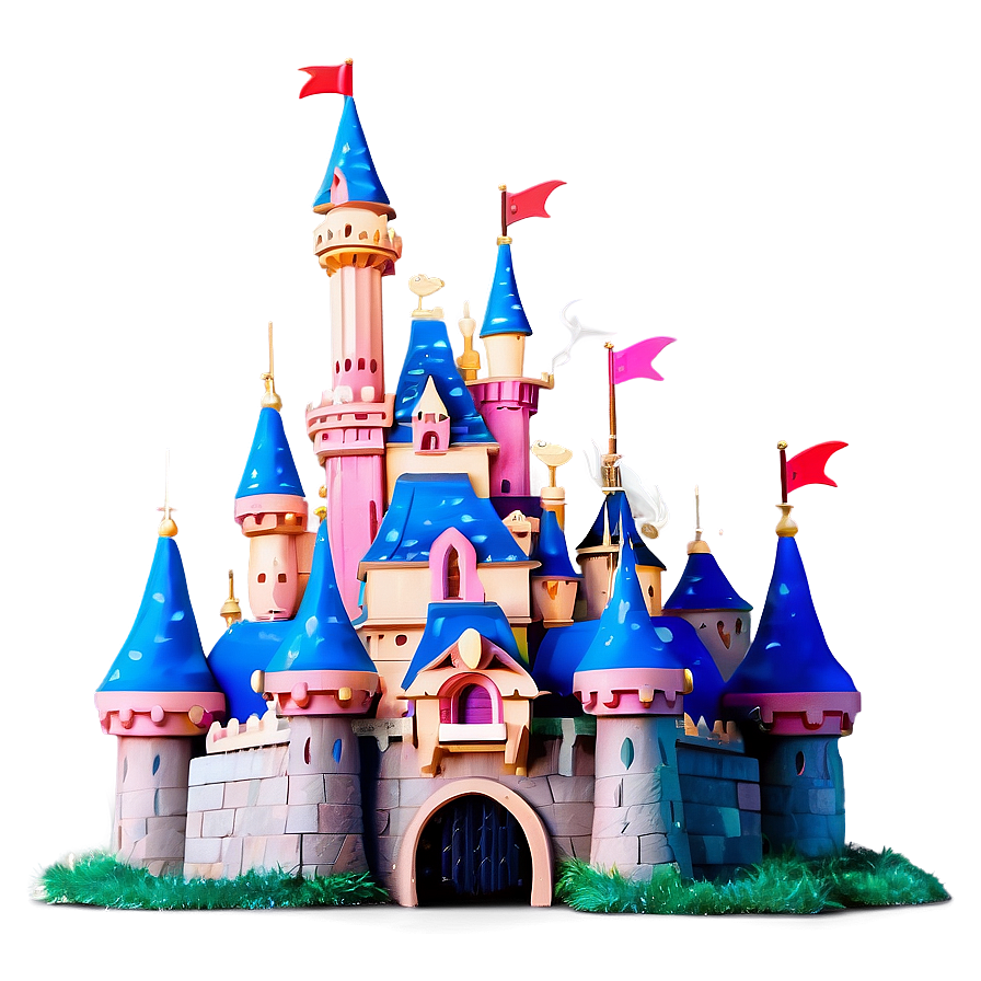 Download Glittering Disney Castle Png Lql41 | Wallpapers.com