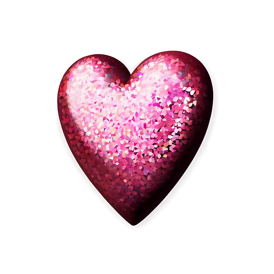 Glittering Heart Png Hdr24 PNG