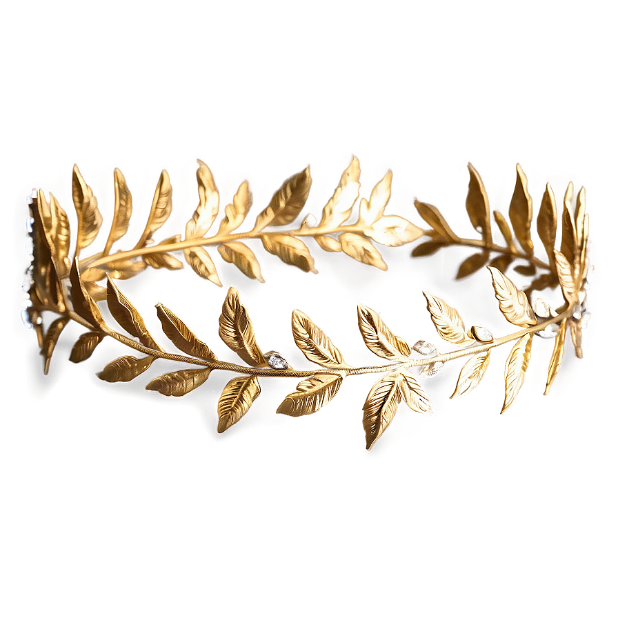Glittering Laurel Crown Png Rof PNG