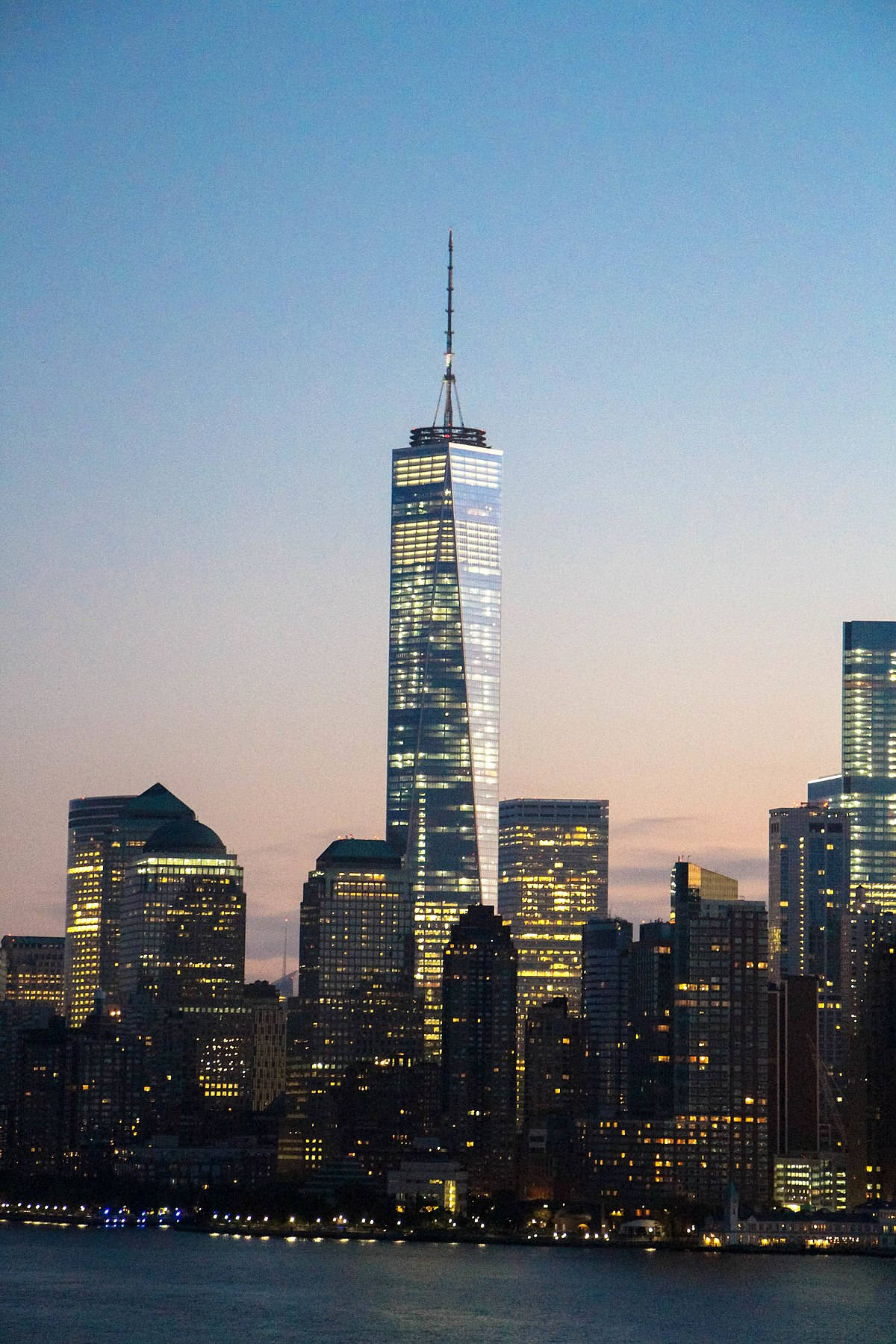 Glittering One World Trade Center Wallpaper