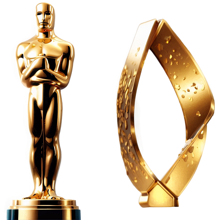 Glittering Oscar Award Png Ptd74 PNG