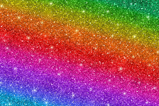 Glittering Rainbow Background Wallpaper