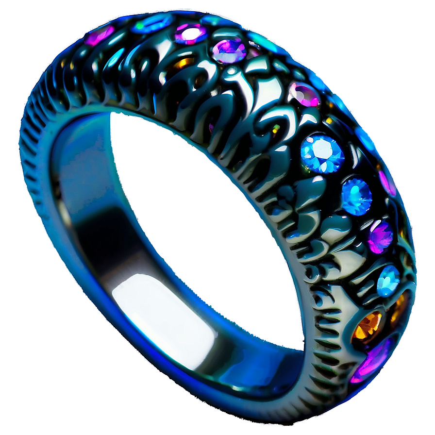 Glittering Zirconia Rings Png Ekl PNG