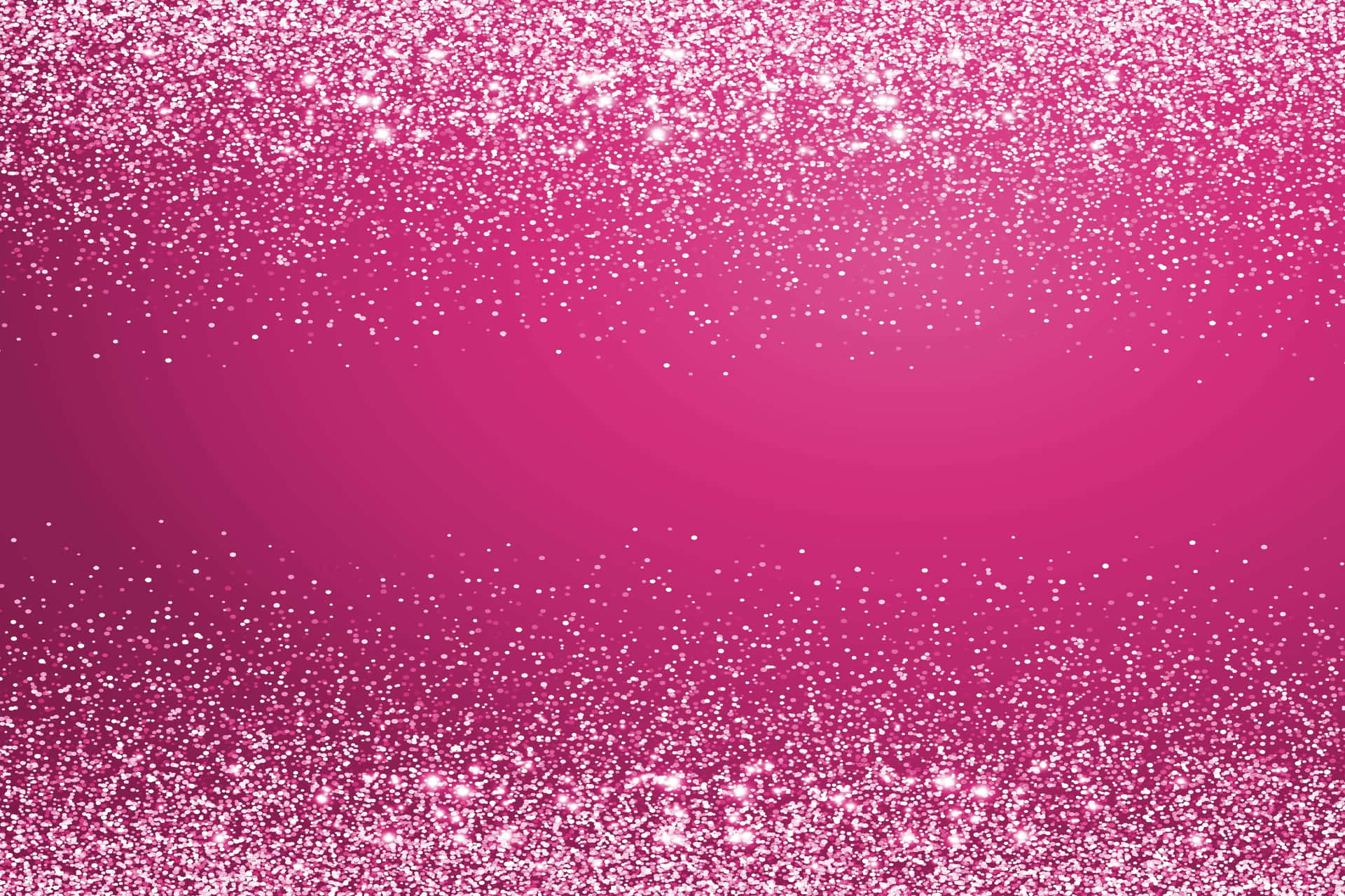 A Pink Glitter Background With White Sparkles