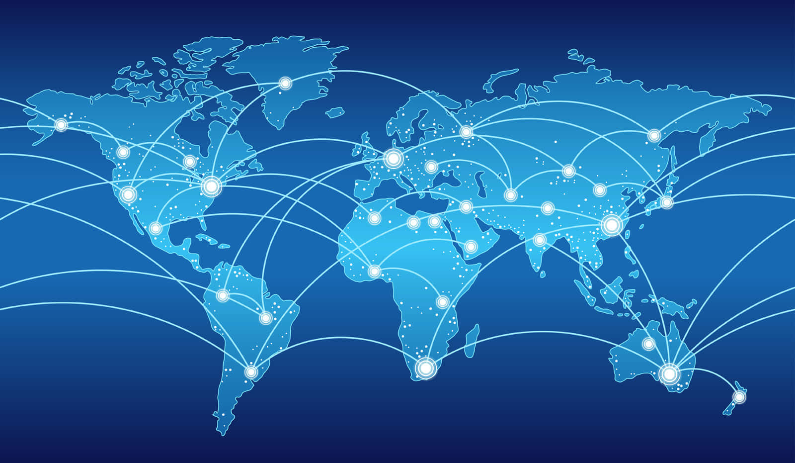 Global commerce connecting us all Wallpaper