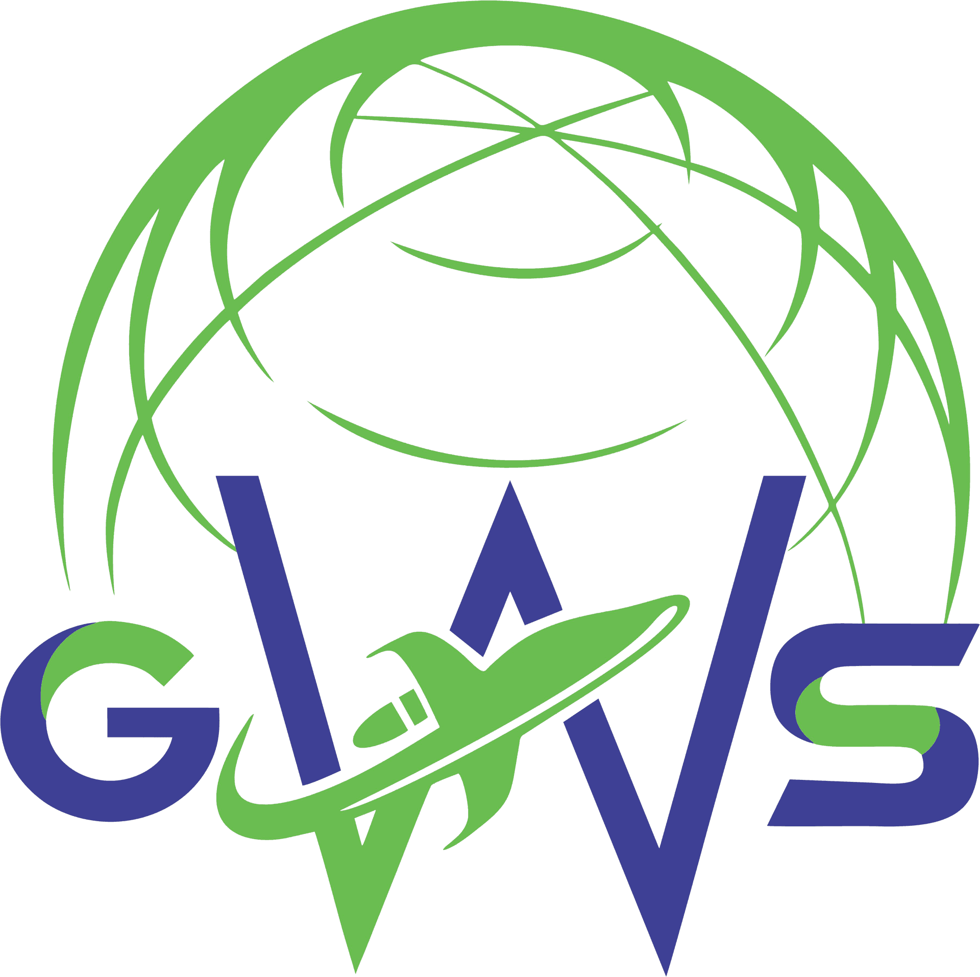 Global Aviation Services Logo PNG