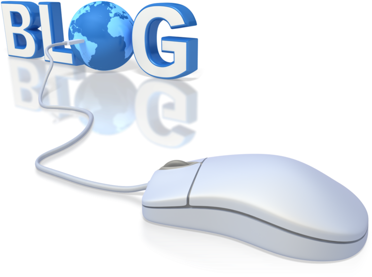 Global Blogging Concept PNG