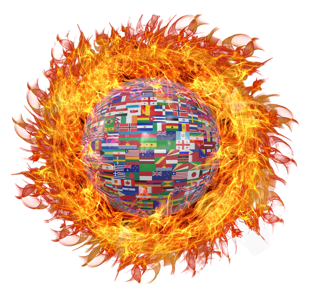 Global Flames Unity PNG