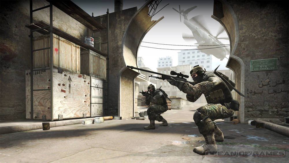 Forbered dig på spændende slag med Counter-Strike: Global Offensive! Wallpaper