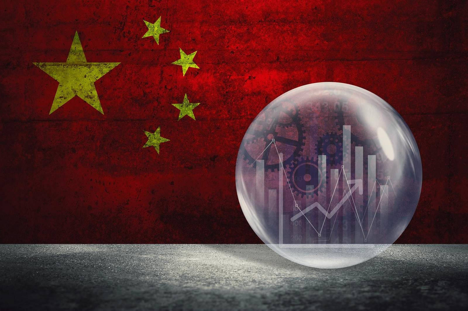 Global Rise Economy China Background