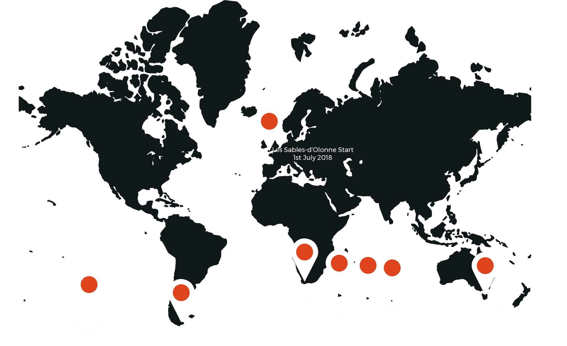 Global Sailing Route Map2018 PNG