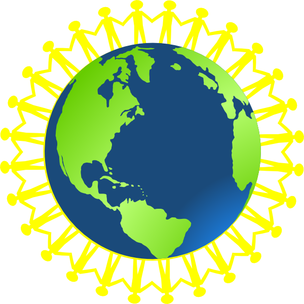 Global Unity Children Holding Hands PNG