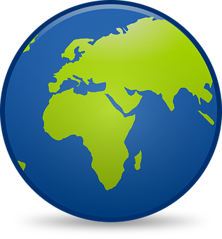 Globe Icon Graphic PNG