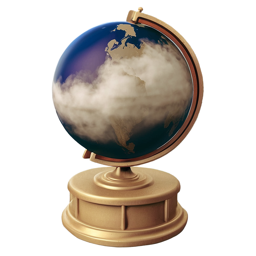 Globe With Clouds Png 51 PNG