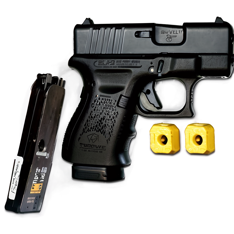 Glock 29 Sf 10mm Auto Compact Png 05212024 PNG