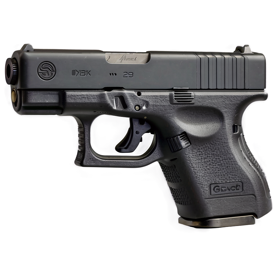 Download Glock 29 Sf 10mm Auto Compact Png Cqa | Wallpapers.com