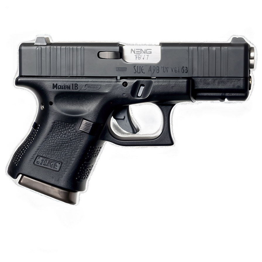 Download Glock 33 .357 Sig Subcompact Png 05212024 | Wallpapers.com