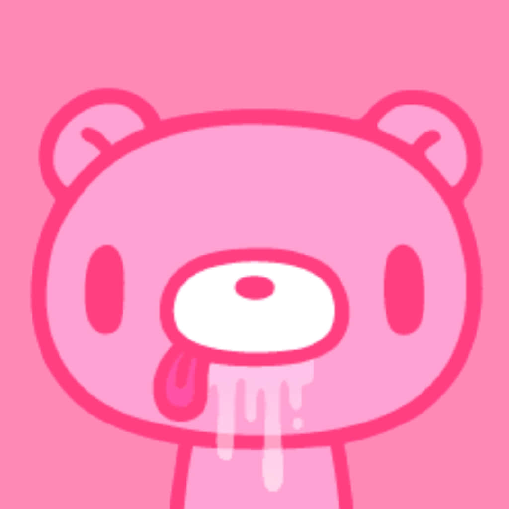 Gloomy Bear Sticking Tongue Out Wallpaper