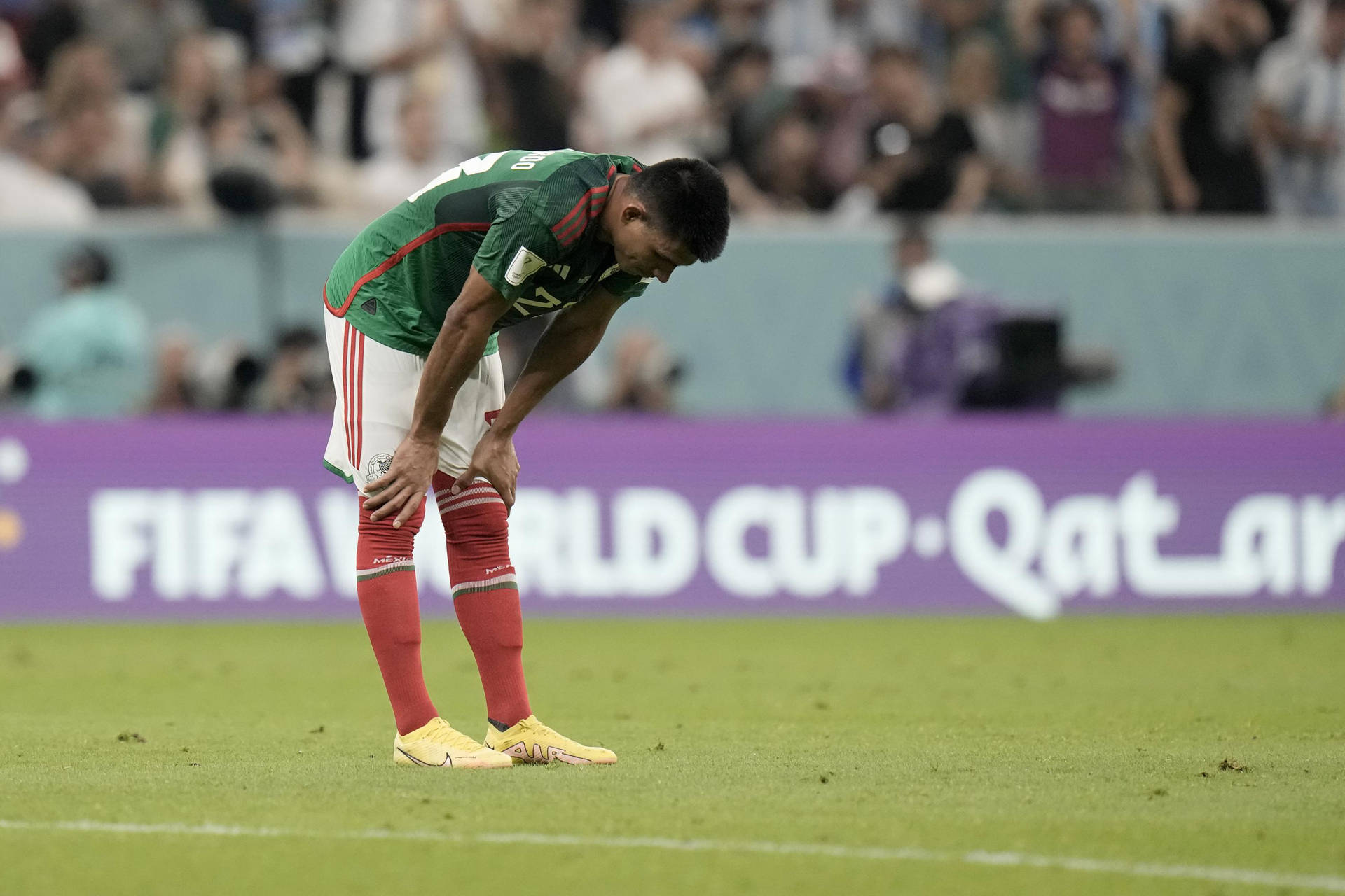 Gloomy Match Mexico National Football Team Picture