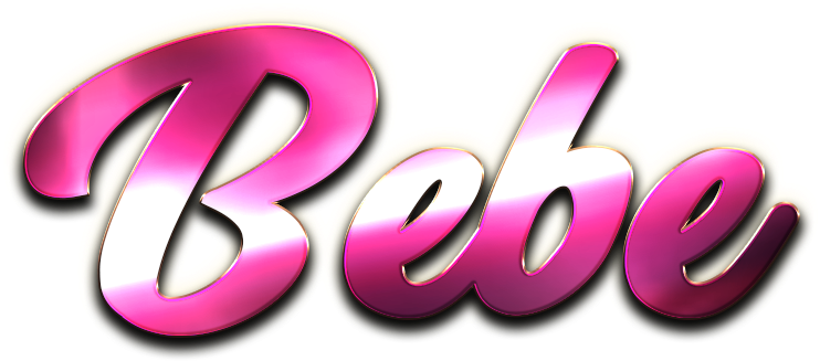 Glossy Bebe Logo PNG